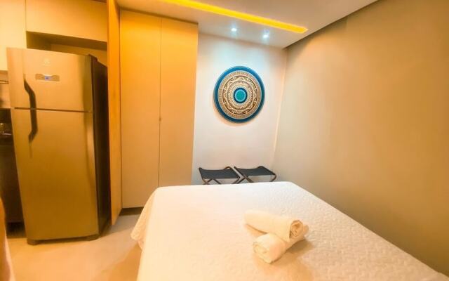 Flat Charmoso Vista Mar by La Playa