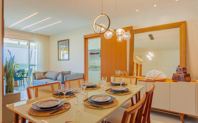 IT11 Excelente Apartamento 3 Suítes, Vista Mar - Itacimirim