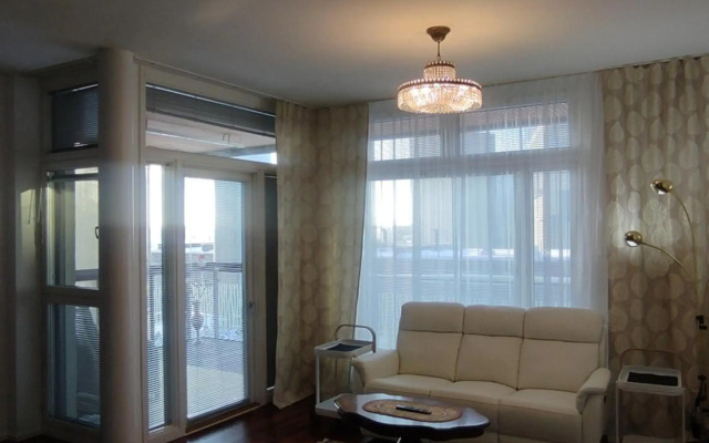 A luxurious aprtm with a sauna and terrace Netflix