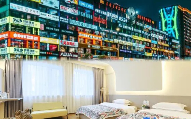 Genting·Net Red Light Luxury Homestay (Yanji Yanbian University Net Red Wall Store) – Guest Rooms – Yanbian