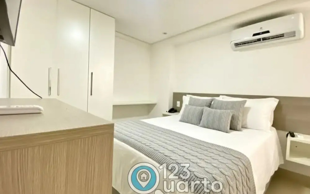 Gold Flat Cabo Branco by 123Quarto Hospedagem