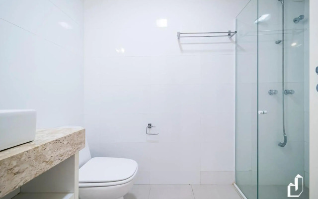 Apartamento amplo e com todos os ambientes climatizados