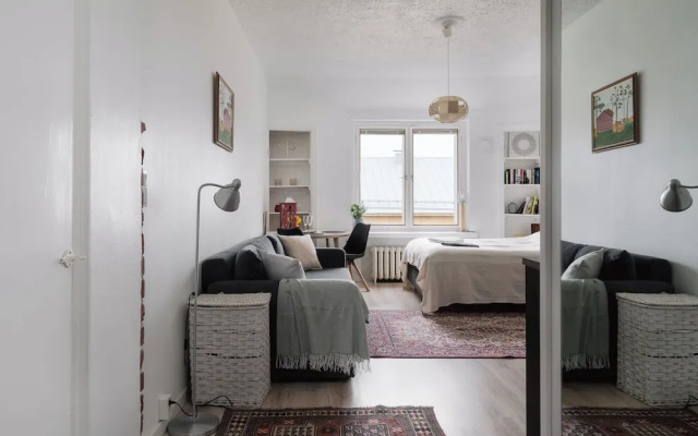 Renovated Top Floor Studio in Kallio