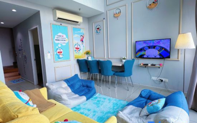 Doraemon @ Hyde Towel Duplex |Fully AiCON 2BR