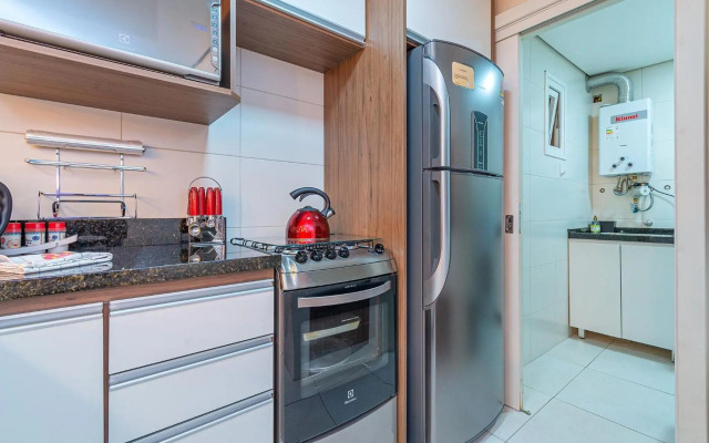 Apartamento Vivendas do Lago a 900 metros da Catedral