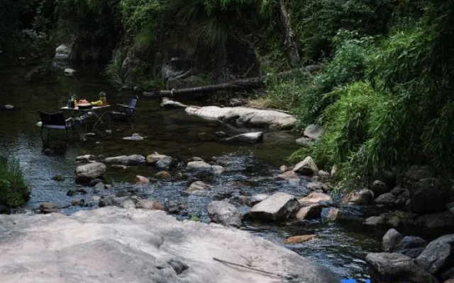 Shanyelai Xi · COMENOOK · Mountain Top Garden · Tidal Waterfall Private Hot Spring Manor – Outside – Huzhou