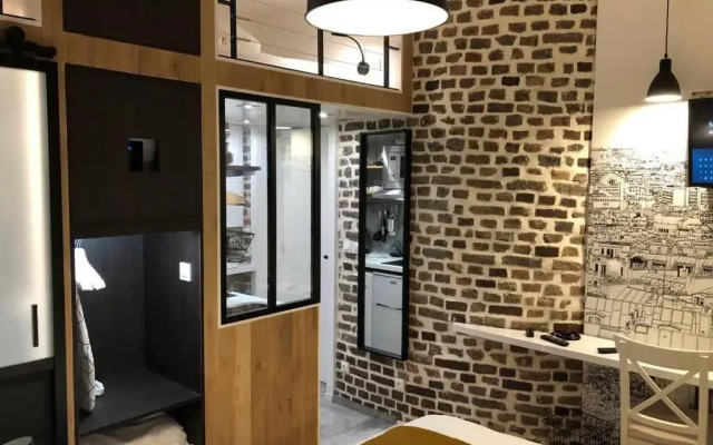 Studio Cinq Diamants, Neuf Tout équipé