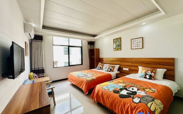 Tiantangzhai Colorful Holiday Hotel – Guest Rooms – Luan