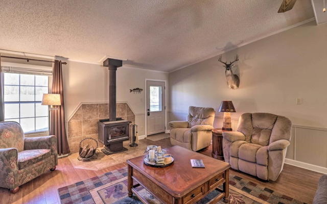 White River Fishing Escape w/ Deck & Patio!