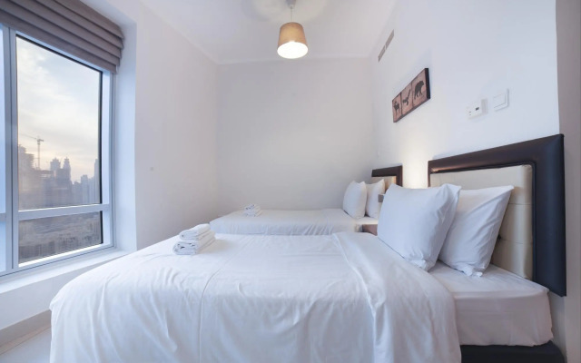 Upgraded Apartment w Stunning Burj Khalifa View