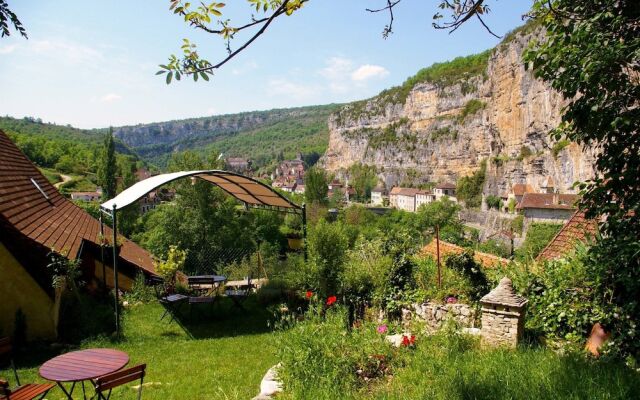 Un jardin dans la falaise