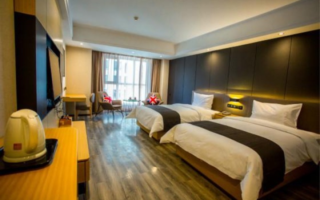 Thank Inn Plus Hotel Qinghai Xining West City District Wanda Gold Street – Guest Rooms – Xining