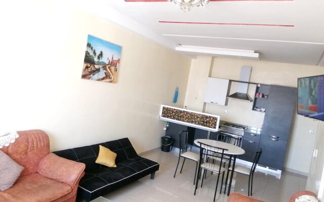 Apartment with One Bedroom in Agadir, with Wonderful Mountain View, Shared Pool, Furnished Garden - 5 Km From the Beach