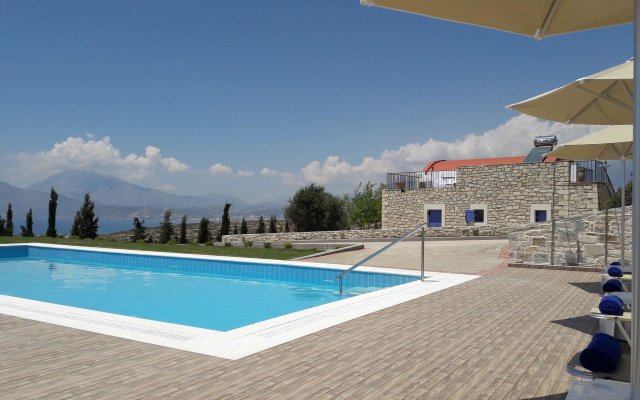 New Beautiful Complex With Villas and App, Big Pool, Stunning Views, SW Crete