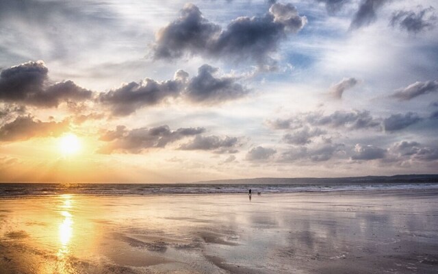 Footprints on the Beach