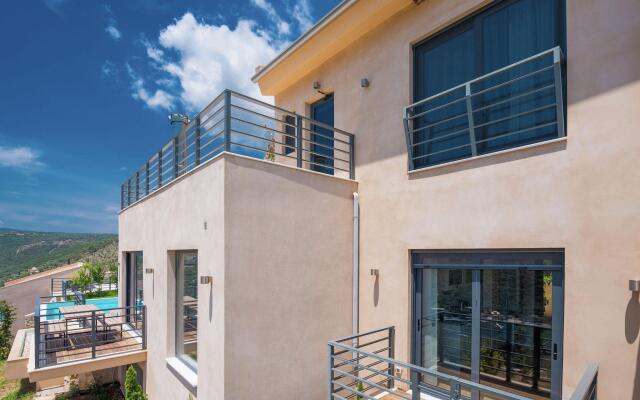 Sivota Bay View Villa with Hot Tub, Private Pool, Garden