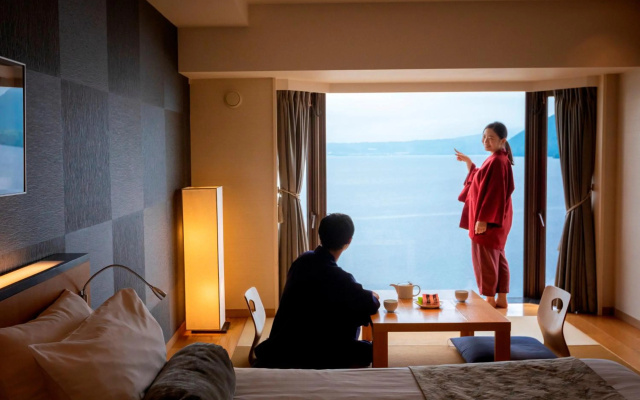 The Lake View Toya Nonokaze Resort – Guest Rooms – Toyako