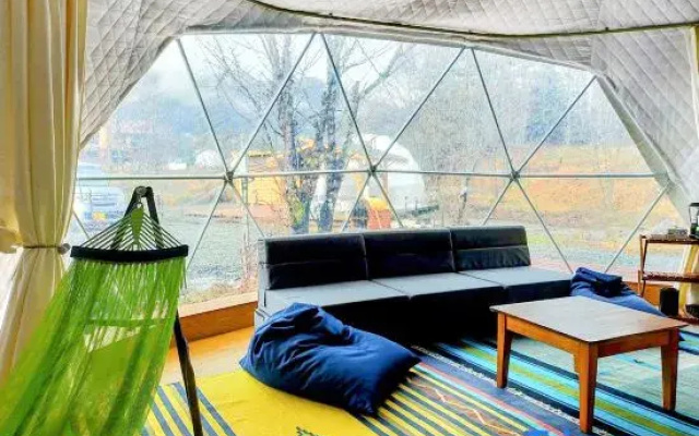 Glamping+Sauna Hakuba morino wasabi nouen