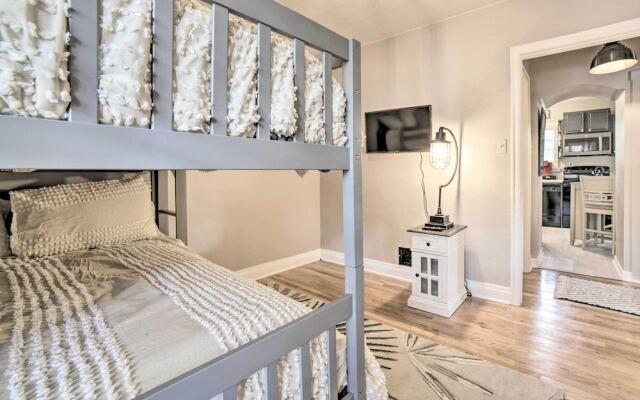 Walk to Midtown: Reno Retreat w/ Furnished Deck!