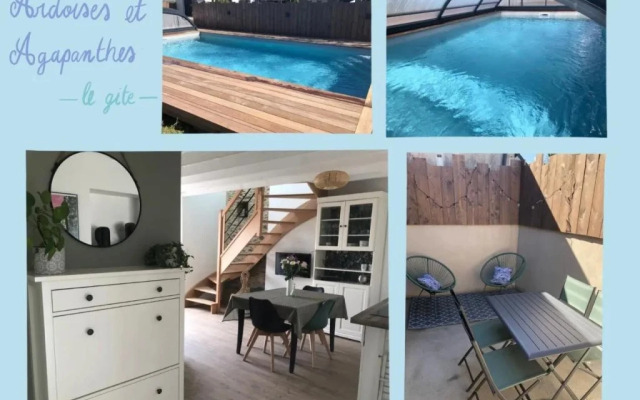 Ardoises Et Agapanthes