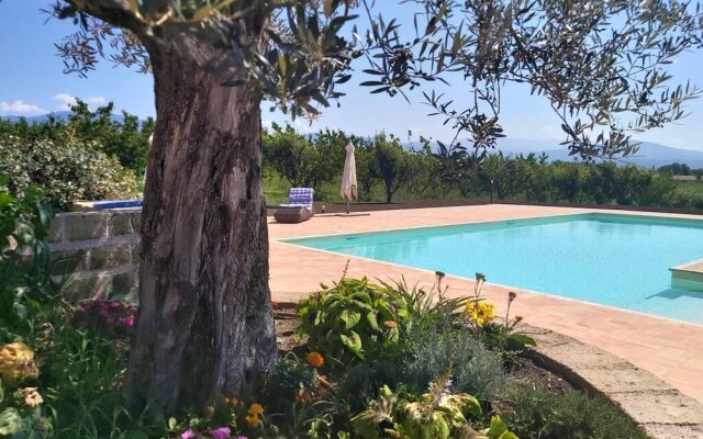 Villa With 8 Bedrooms in Città Metropolitana di Roma, With Wonderful Mountain View, Private Pool, Furnished Garden