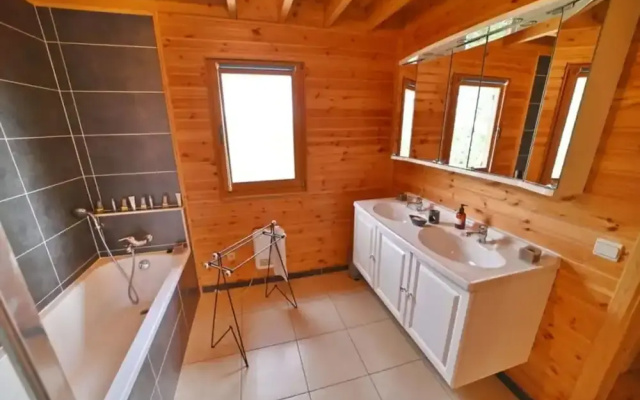 Chalet in Biron With Sauna and Nature Views