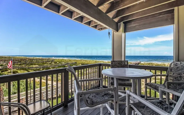 Newly Remodeled Oceanfront Condo with Salt Water Pool and Private Walkway to Beach by RedAwning