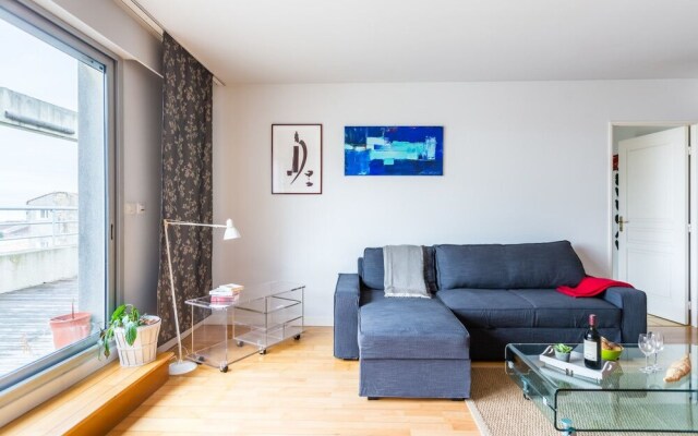 Warm Apartment With Parking and Terrace