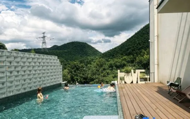 Yuan · Mountain Wild Slow Life Private Hot Spring Vacation Apartment – Pool – Huzhou