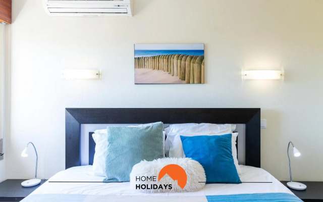 #005 Lovely&Cozy Beach Flat Parking,Pool,SeaView