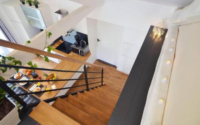 Duplex Elegant & Moderne - 3 chambres - Rooftop terrasse & Jacuzzi- Chélitz