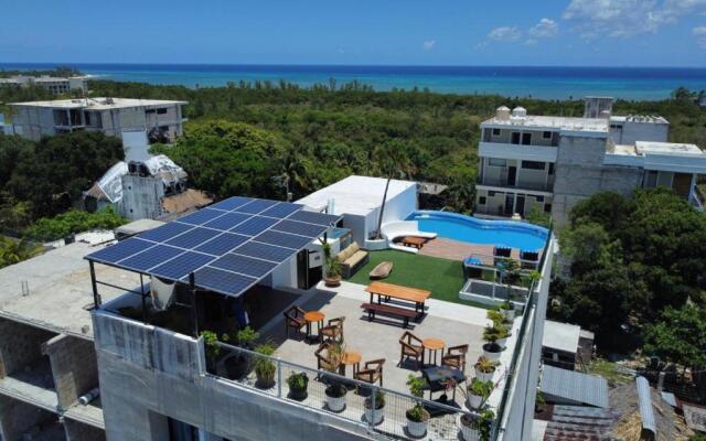 Ocean and city view rooftop, apartment 2BR 103