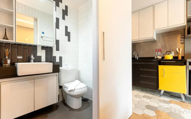 Easy Star - Studio Estiloso na Vila Olímpia - TS03G