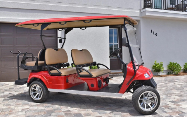 Shellebrate Chateau Golf Cart New Luxury