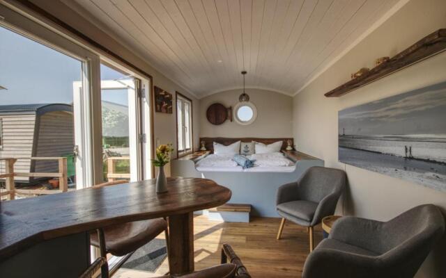 Schäferwagen Tiny House auf dem Friesenhof