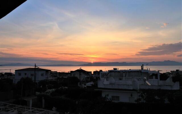 Sea View Apartment 15 Min From Athens Airport