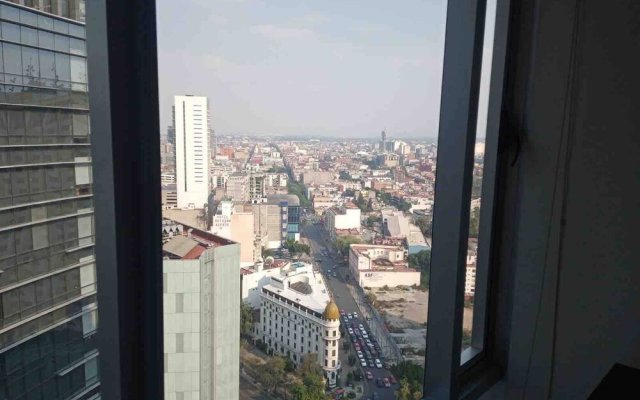 "high-rise Reforma Apartment , 2bdr, 2bath,"