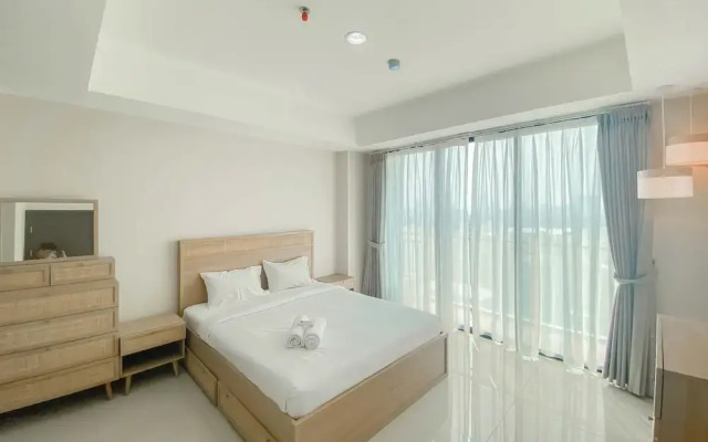 Spacious and Combined 1BR Apartment at Nine Residence