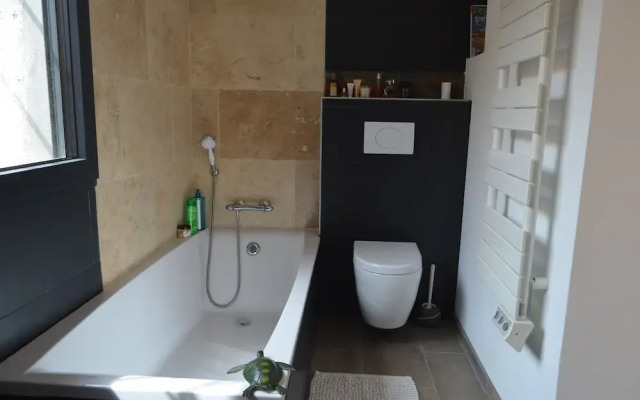 App. 100m2 avec jardin proche plages