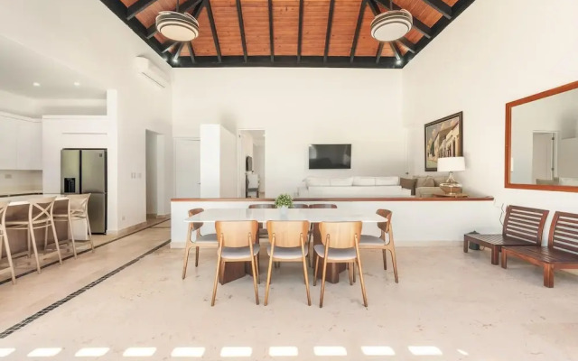 Rustic Villa With 3BR Pool bbq in Cap Cana