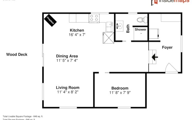 Camp David Apartment 1 NW Comfy Cabins