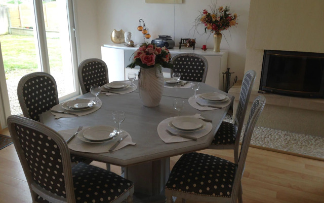 Modern Holiday Home In Denneville with Garden