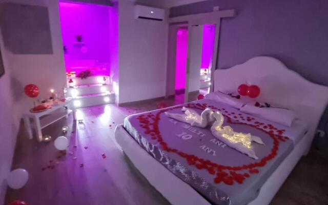 Appartamento con vasca idromassaggio Due cuori