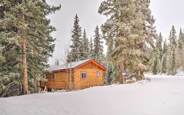 Picturesque Alma Log Cabin w/ Deck & Grill!