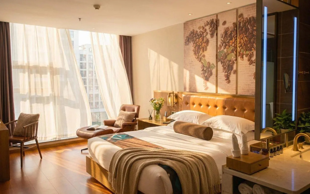 James Joyce Coffetel·Guangyuan Government Affairs Centre Wanda Plaza – Guest Rooms – Guangyuan