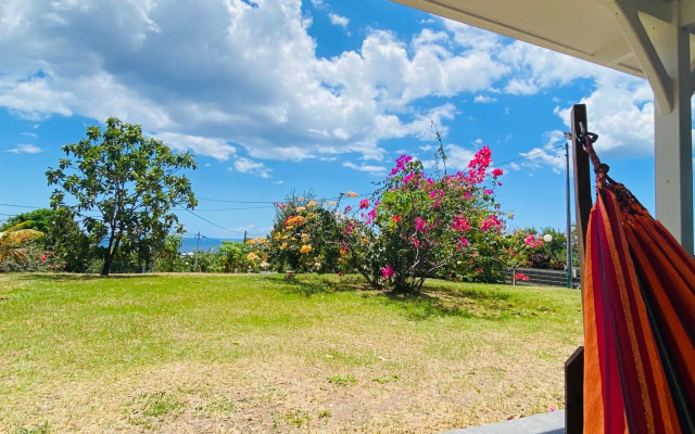 Villa Créole vue sur mer des Caraïbes