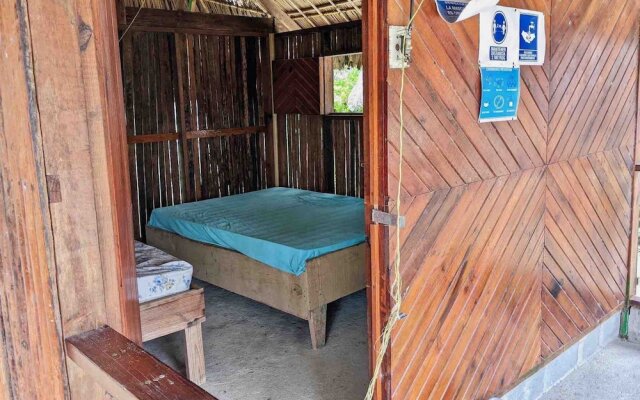 Cabins on paradise San Blas island