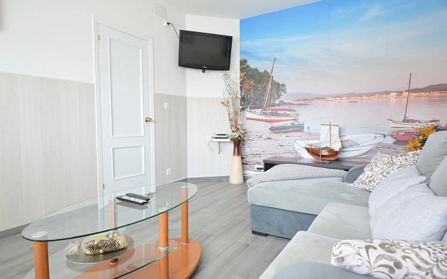 Casa de playa en un pequeño paraíso