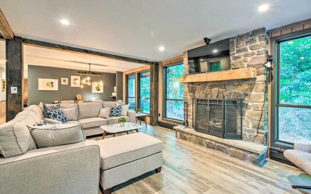 Pet-friendly Pocono Pines Rental w/ Hot Tub!