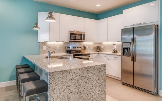 Pleasant villa with private pool near Disney